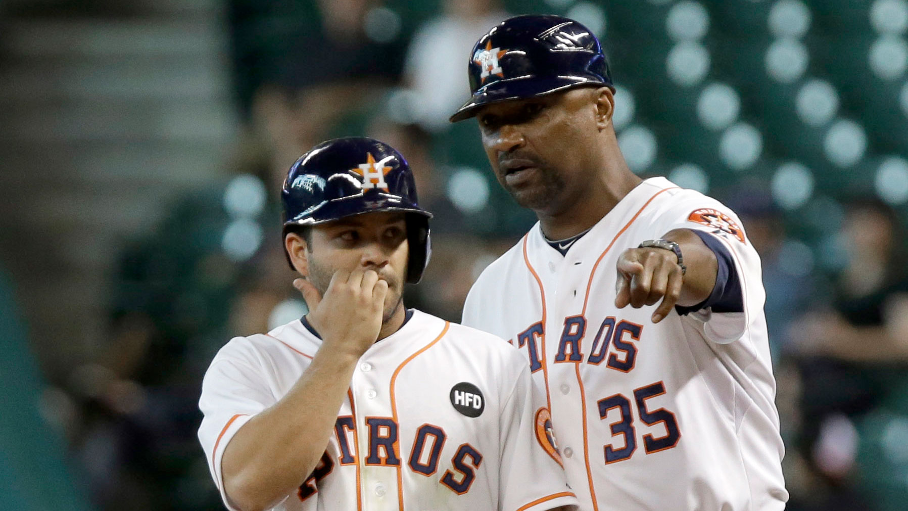 Dave Clark and Jose Altuve