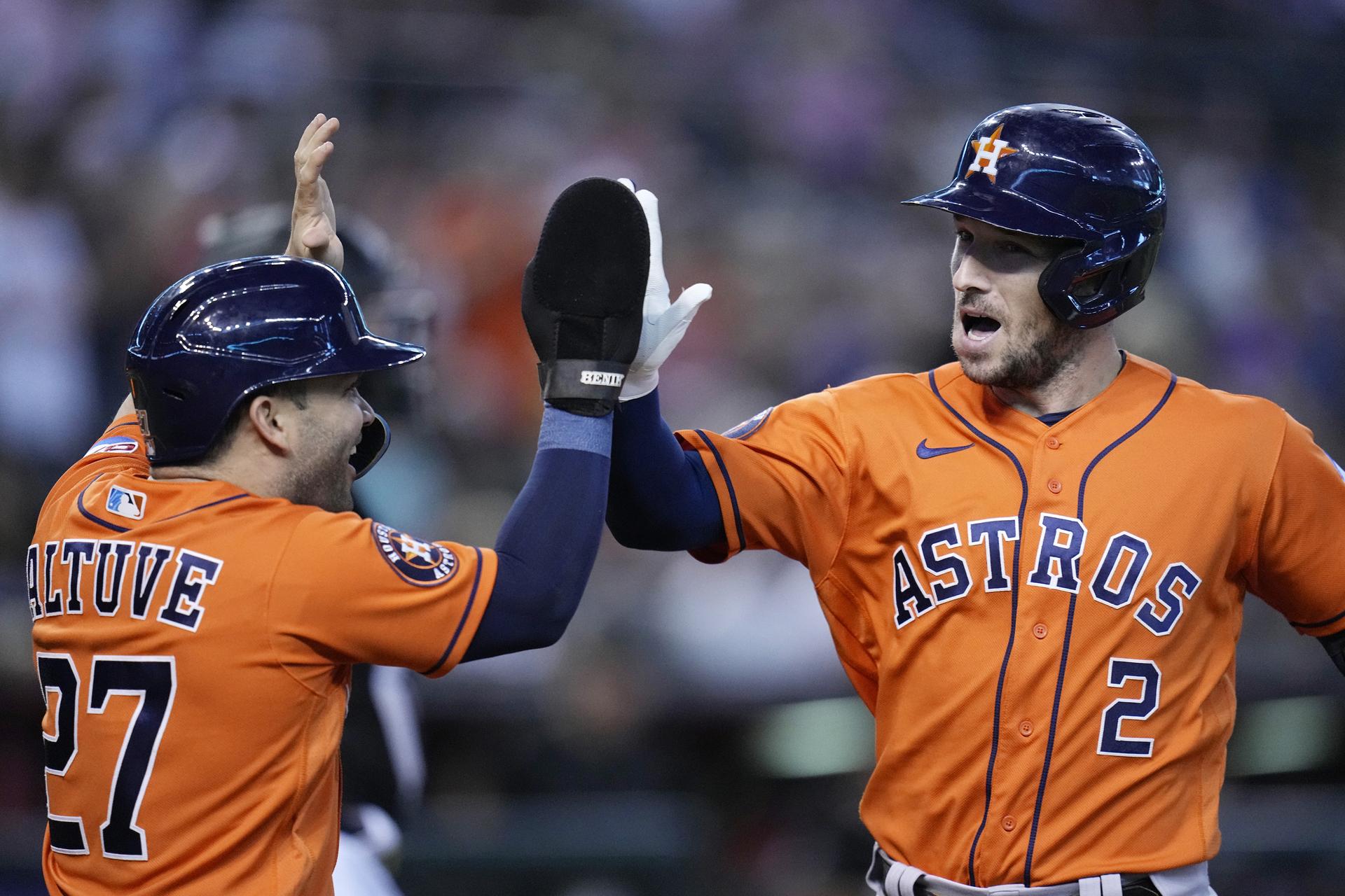 Jose Altuve and Alex Bregman