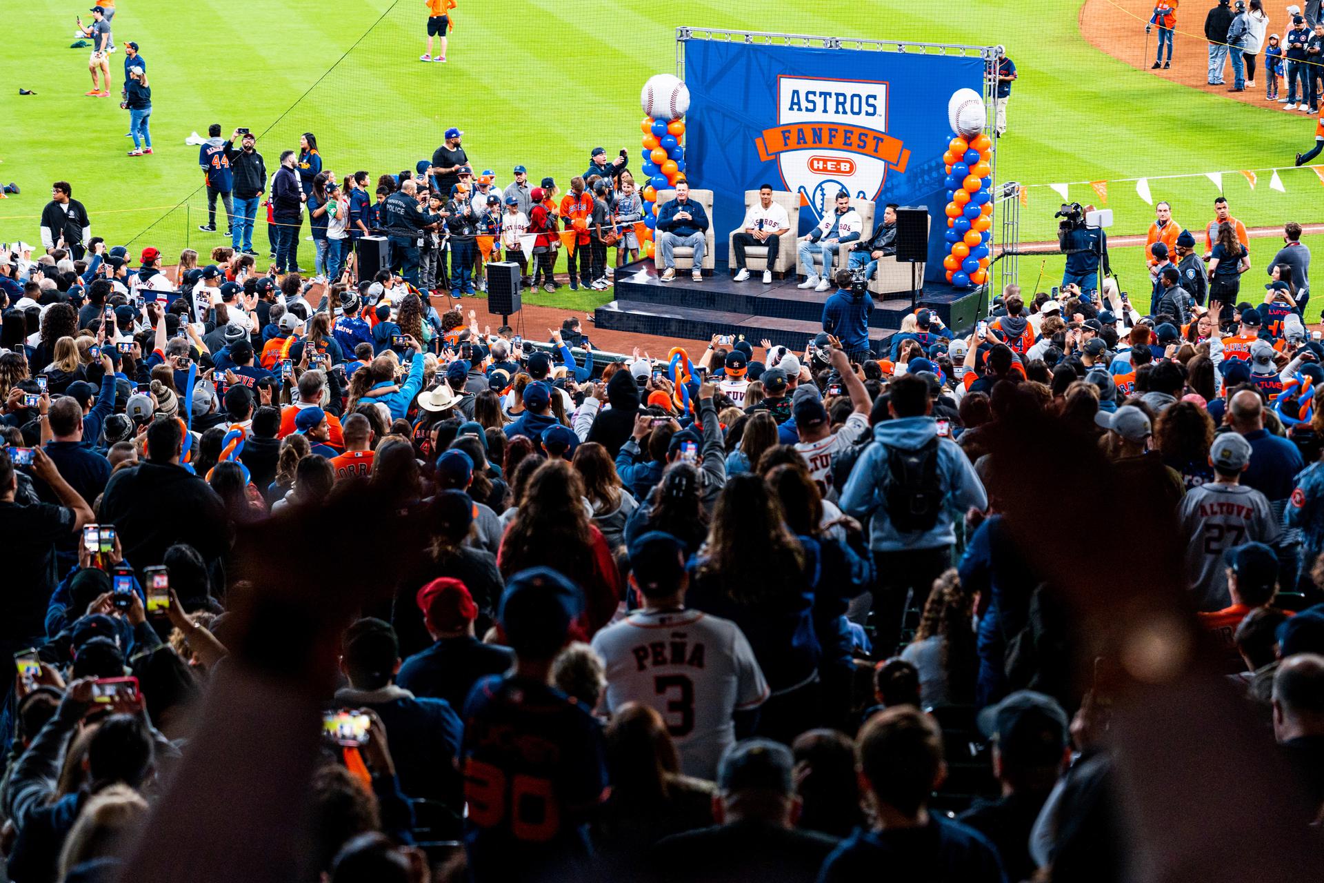 Astros FanFest at Minute Maid Park