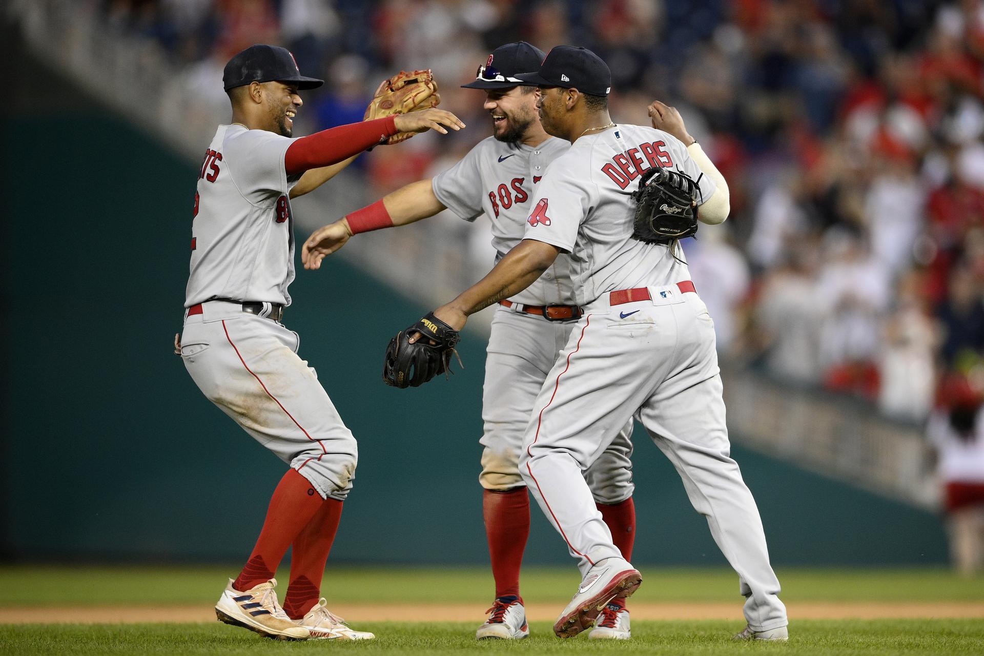 Rafael Devers mashes two homers as Red Sox greet Xander Bogaerts
