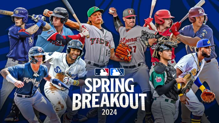 MLB 2024 Spring Breakout graphic