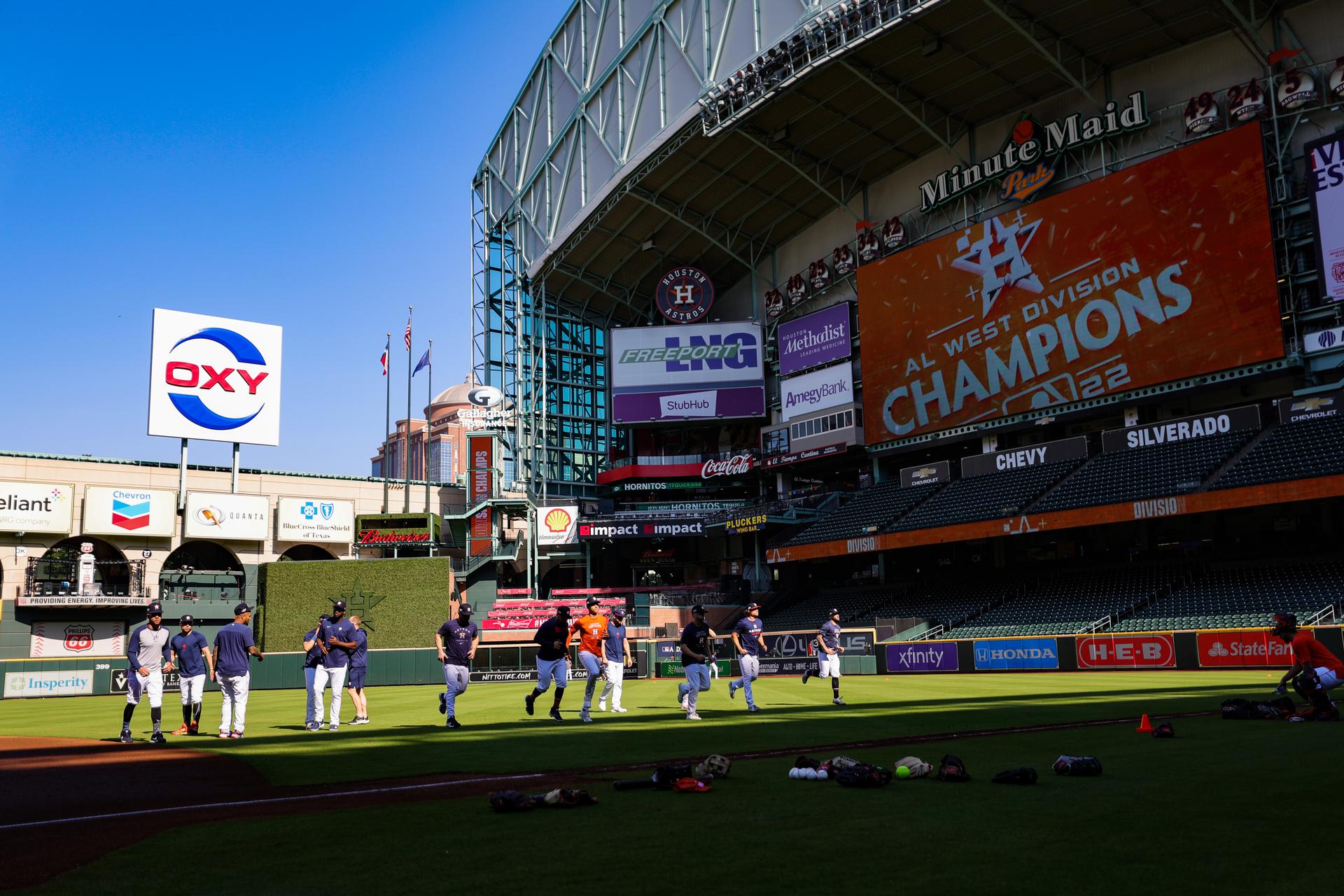 Astros workout