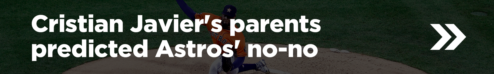 Cristian Javier's parents predicted Astros' no-no