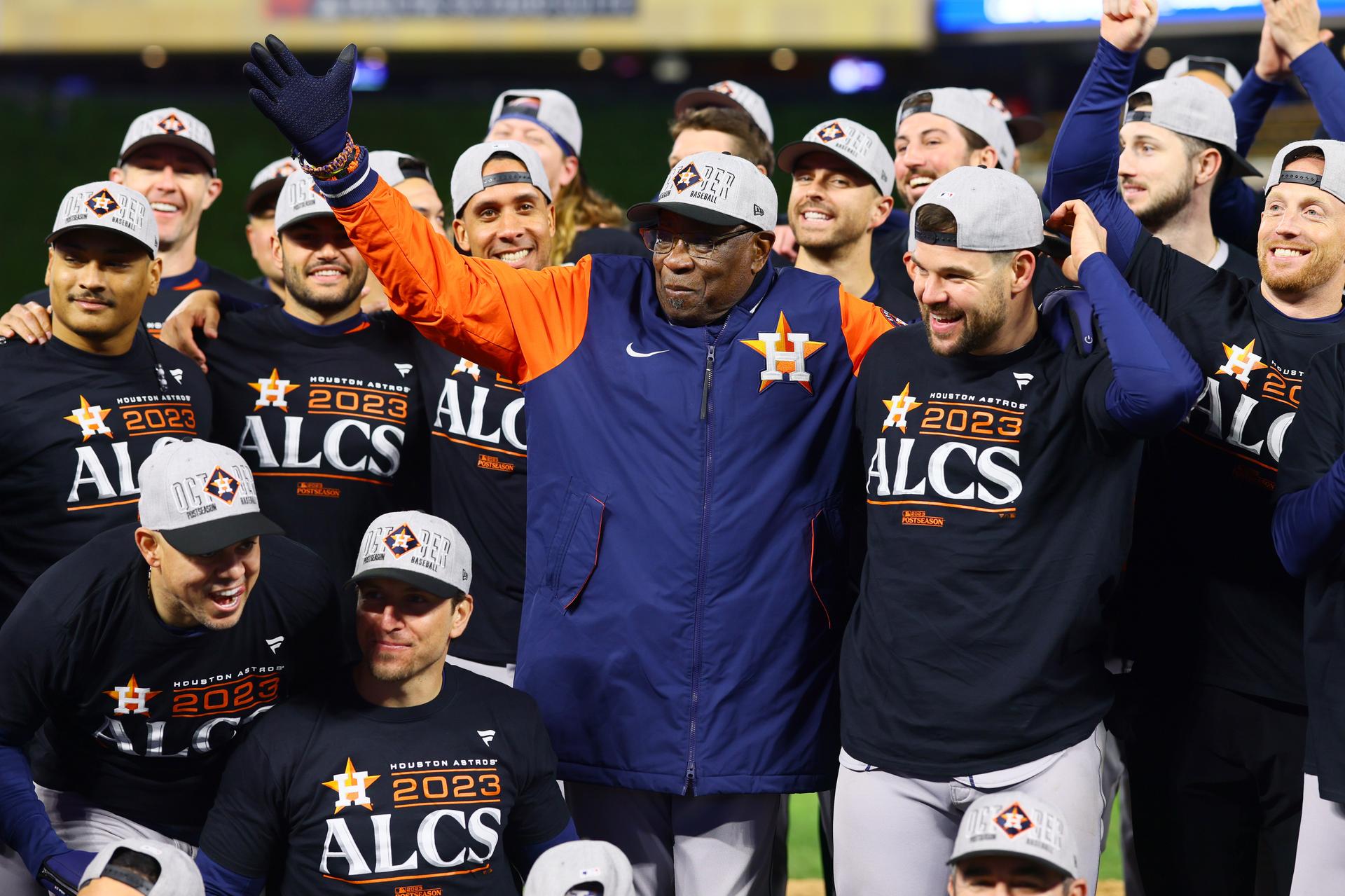 Dusty Baker, Chas McCormick, Astros