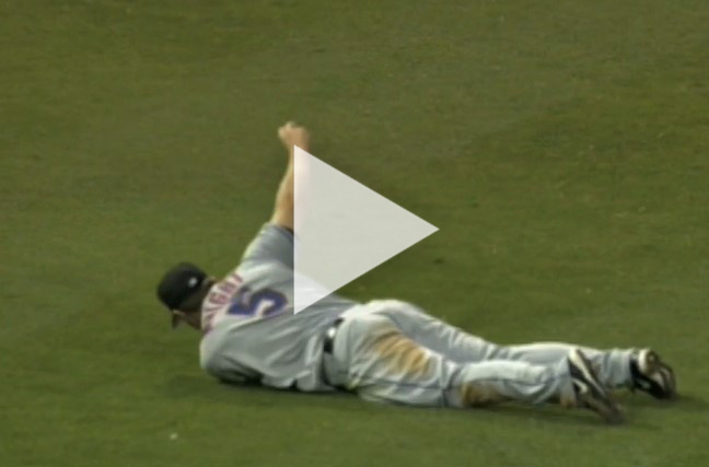 David Wright's bare-handed catch