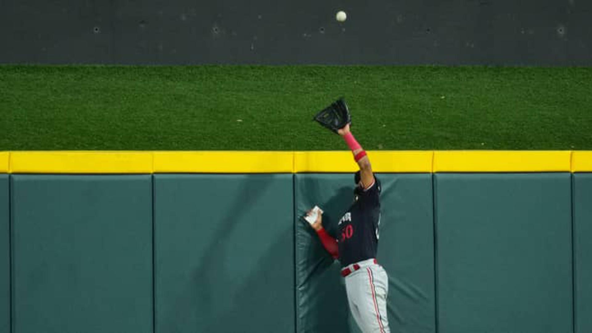 Castro's leaping grab