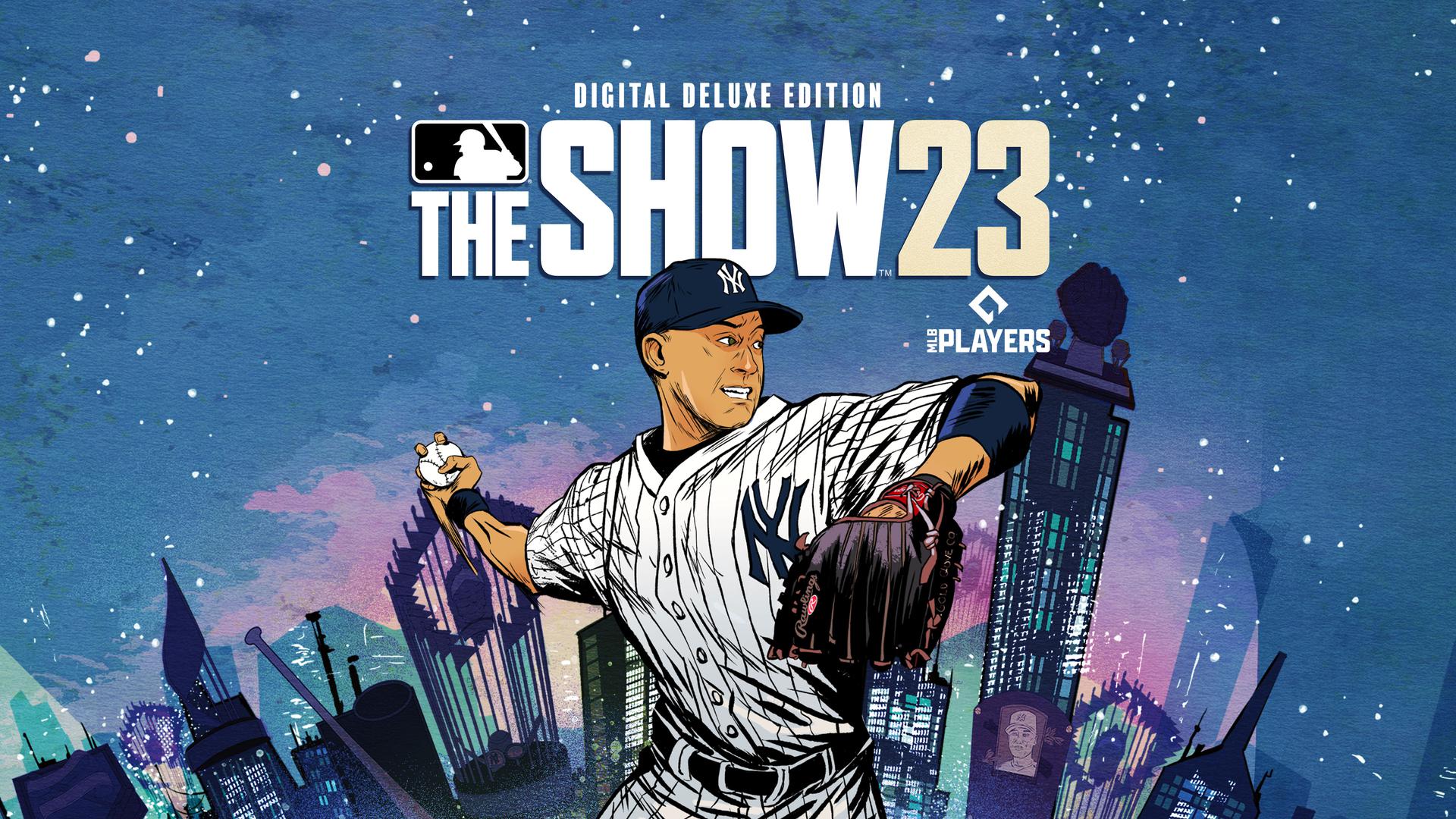 Derek Jeter on the cover of MLB The Show