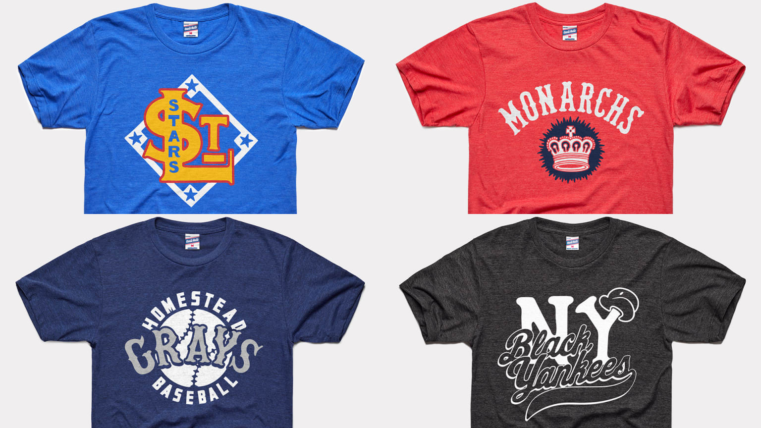 T-shirts that honor Negro Leagues teams