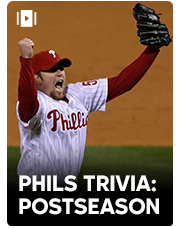 Phils trivia: Postseason