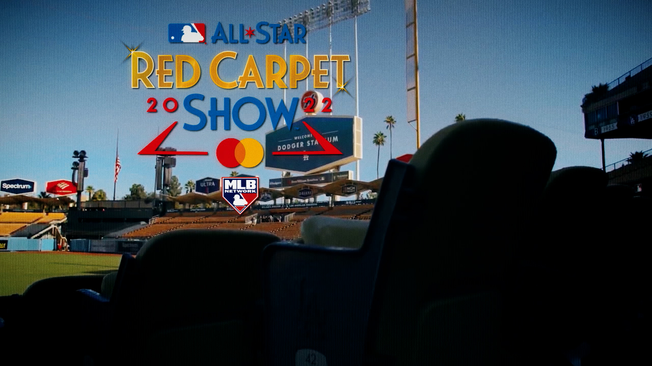 All-Star Red Carpet Show logo over Dodger Stadium