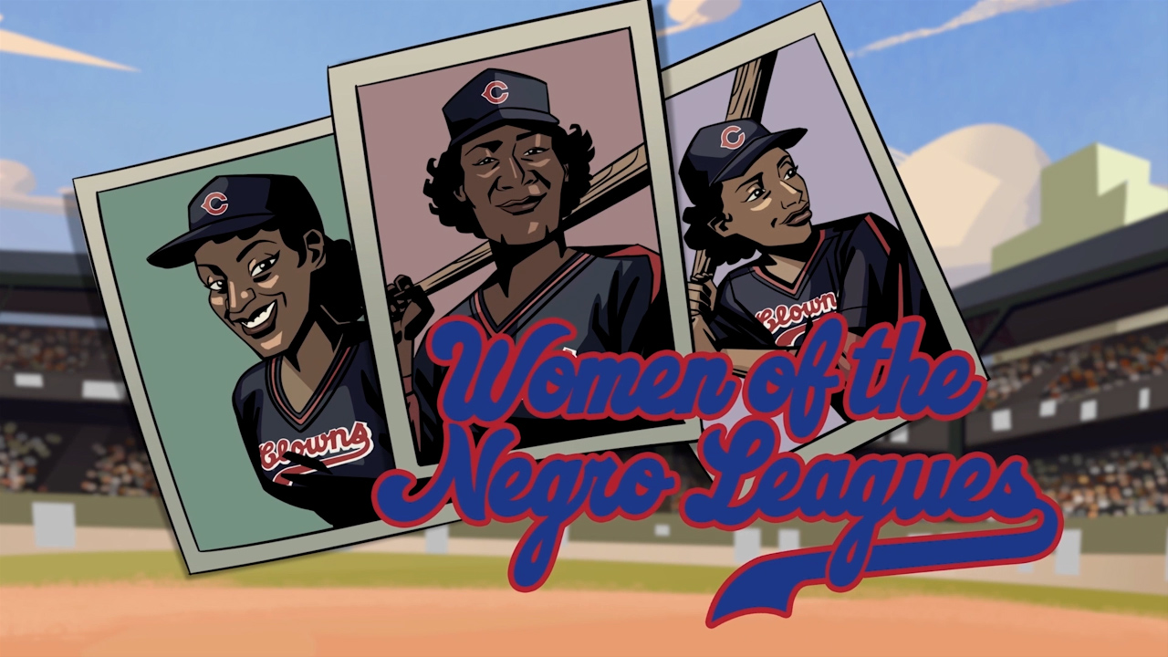 An animated rendering of Negro Leagues legends